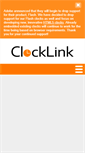 Mobile Screenshot of clocklink.com